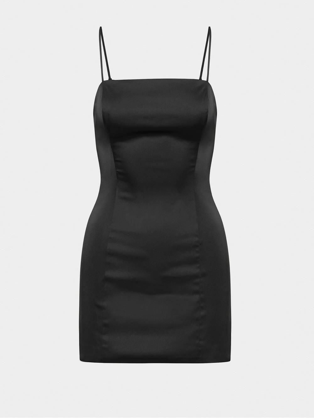 Sunday Best Shimmer Satin Dress